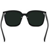 Women's Black Square Frame Sunglasses - Shah S. Sahota